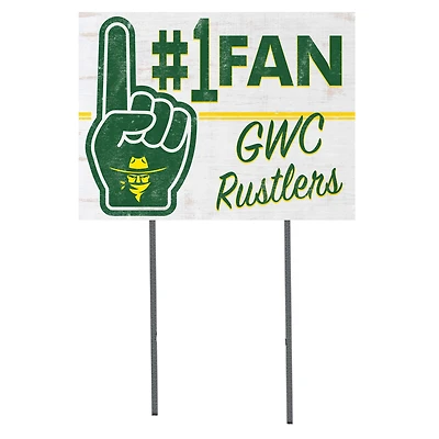 Golden West College 18'' x 24'' #1 Fan Yard Sign