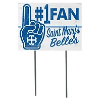 Saint Mary's Belles 18'' x 24'' #1 Fan Yard Sign