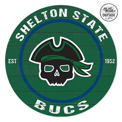 Shelton State Buccaneers 20'' x 20'' Indoor/Outdoor Circle Sign