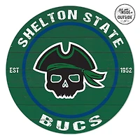 Shelton State Buccaneers 20'' x 20'' Indoor/Outdoor Circle Sign