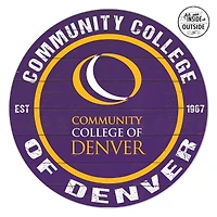 CCD CityHawks 20'' x 20'' Indoor/Outdoor Circle Sign