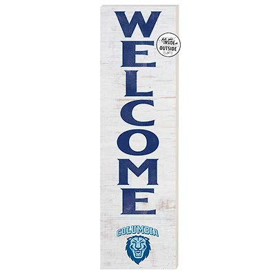 Columbia University 10'' x 35'' Indoor/Outdoor Welcome Sign