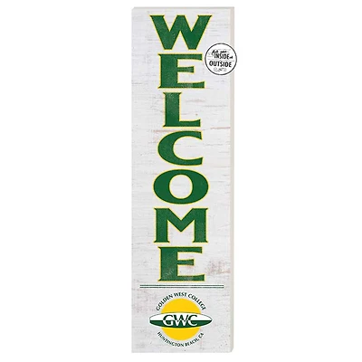 Golden West College 10'' x 35'' Indoor/Outdoor Welcome Sign