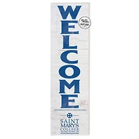 Saint Mary's Belles 10'' x 35'' Indoor/Outdoor Welcome Sign
