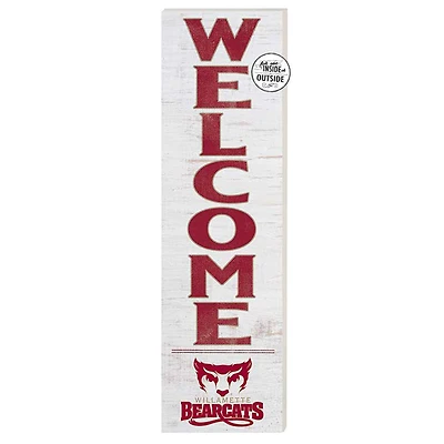 Willamette Bearcats 10'' x 35'' Indoor/Outdoor Welcome Sign