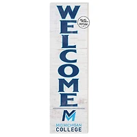Mid Michigan College 10'' x 35'' Indoor/Outdoor Welcome Sign
