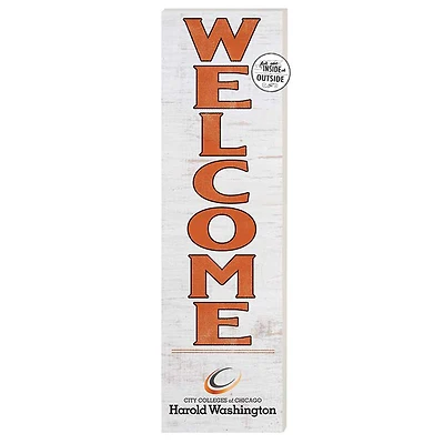 Harold Washington College Phoenix 10'' x 35'' Indoor/Outdoor Welcome Sign