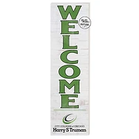 Harry S Truman College Falcons 10'' x 35'' Indoor/Outdoor Welcome Sign