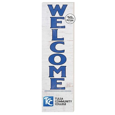 Tulsa Community College 10'' x 35'' Indoor/Outdoor Welcome Sign