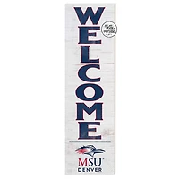 MSU Denver Roadrunners 10'' x 35'' Indoor/Outdoor Welcome Sign