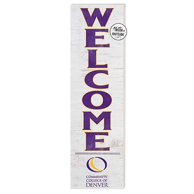 CCD CityHawks 10'' x 35'' Indoor/Outdoor Welcome Sign