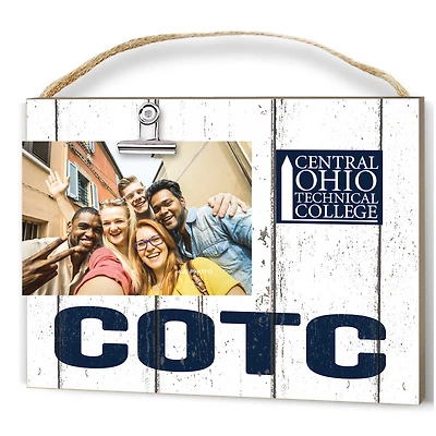 Central Ohio Technical College 8'' x 10'' Weathered Design Clip It Frame