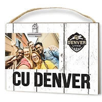 CU Denver Lynx 8'' x 10'' Weathered Design Clip It Frame