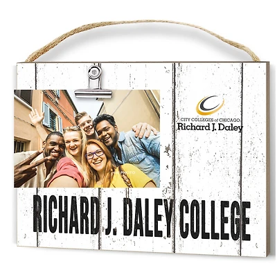 Richard J Daley College Bulldogs 8'' x 10'' Weathered Design Clip It Frame