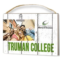 Harry S Truman College Falcons 8'' x 10'' Weathered Design Clip It Frame