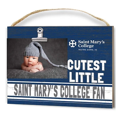 Saint Mary's Belles 8'' x 10'' Cutest Little Team Logo Clip Photo Frame