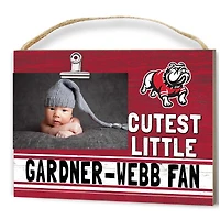Gardner-Webb Bulldogs 8'' x 10'' Cutest Little Team Logo Clip Photo Frame