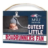 MSU Denver Roadrunners 8'' x 10'' Cutest Little Team Logo Clip Photo Frame