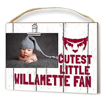 Willamette Bearcats 8'' x 10'' Cutest Little Weathered Logo Clip Photo Frame