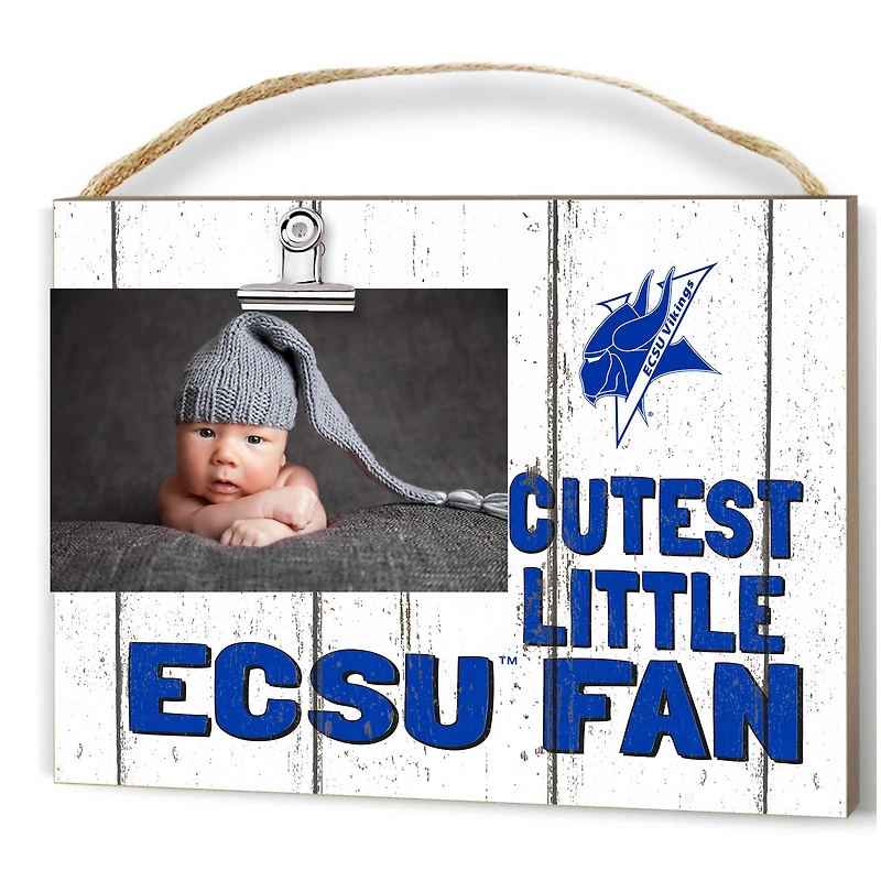 ECSU Vikings 8'' x 10'' Cutest Little Weathered Logo Clip Photo Frame