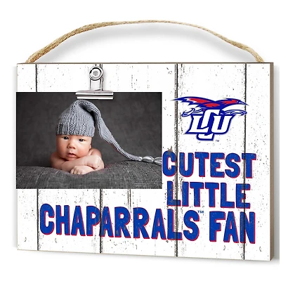 Lubbock Christian Chaparral 8'' x 10'' Cutest Little Weathered Logo Clip Photo Frame