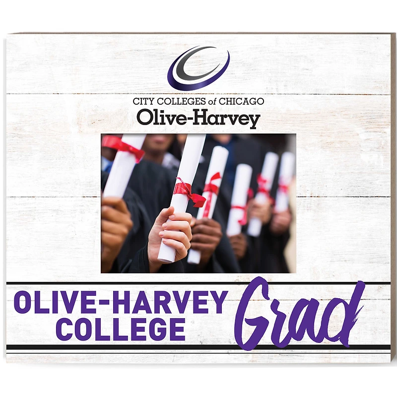 Olive-Harvey College Purple Panthers 11'' x 13'' Grad Picture Frame