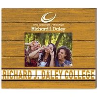 Richard J Daley College Bulldogs 11'' x 13'' Team Spirit Scholastic Picture Frame