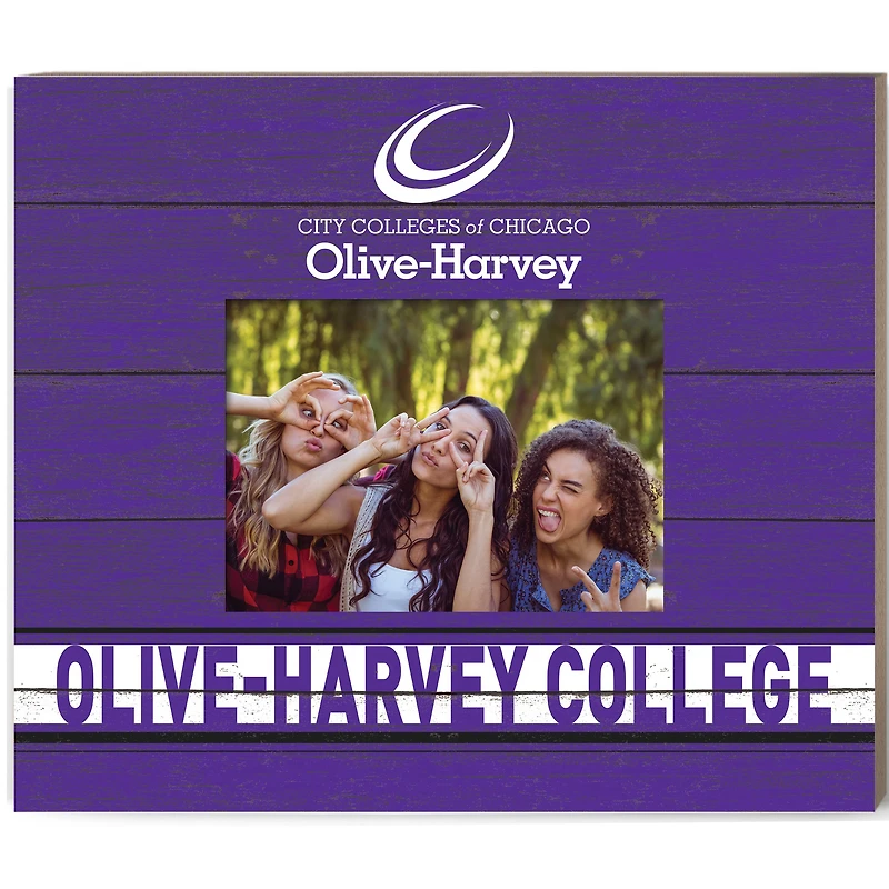 Olive-Harvey College Purple Panthers 11'' x 13'' Team Spirit Scholastic Picture Frame