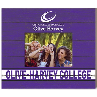 Olive-Harvey College Purple Panthers 11'' x 13'' Team Spirit Scholastic Picture Frame