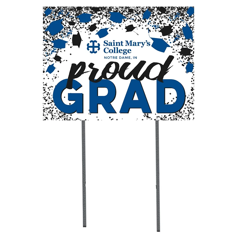 Saint Mary's Belles 18'' x 24'' Grad Yard Sign