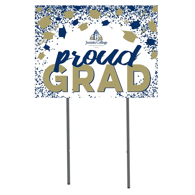Juniata Eagles 18'' x 24'' Grad Yard Sign