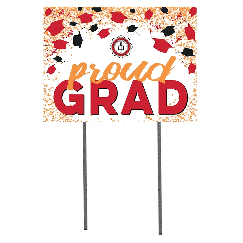 Gardner-Webb Bulldogs 18'' x 24'' Grad Yard Sign