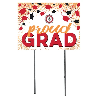 Gardner-Webb Bulldogs 18'' x 24'' Grad Yard Sign