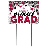 Willamette Bearcats 18'' x 24'' Grad Yard Sign