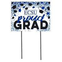 ECSU Vikings 18'' x 24'' Grad Yard Sign