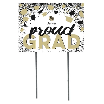 CU Denver Lynx 18'' x 24'' Grad Yard Sign