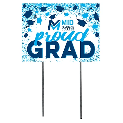 Mid Michigan College 18'' x 24'' Grad Yard Sign