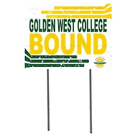Golden West College 18'' x 24'' Bound Yard Sign