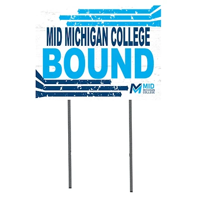 Mid Michigan College 18'' x 24'' Bound Yard Sign