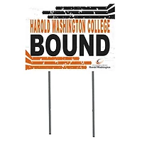 Harold Washington College Phoenix 18'' x 24'' Bound Yard Sign