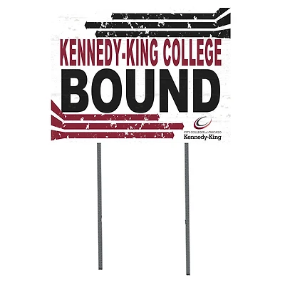 Kennedy-King College Statesmen 18'' x 24'' Bound Yard Sign