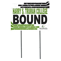 Harry S Truman College Falcons 18'' x 24'' Bound Yard Sign