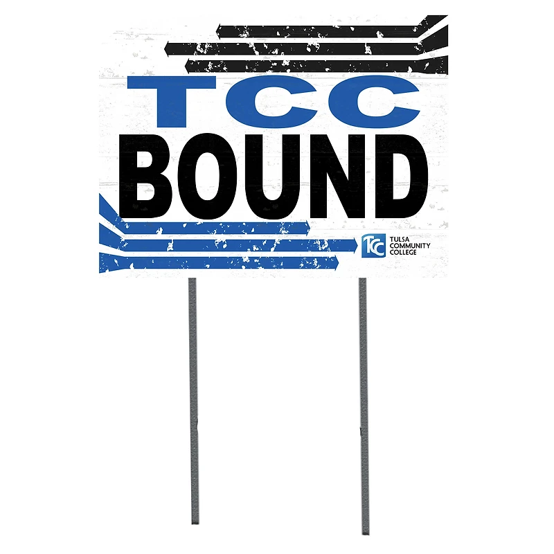 Tulsa Community College 18'' x 24'' Bound Yard Sign