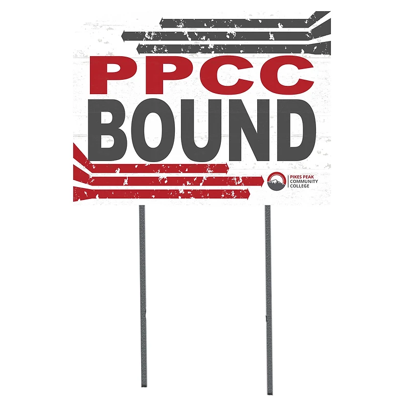 Pikes Peak State College 18'' x 24'' Bound Yard Sign