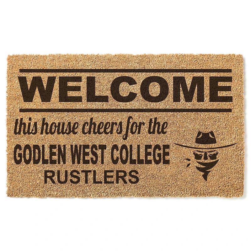Golden West College 18" x 30" Welcome Doormat