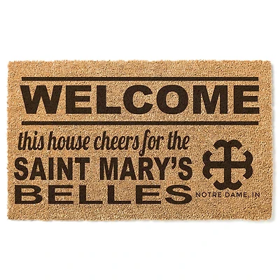 Saint Mary's Belles 18" x 30" Welcome Doormat