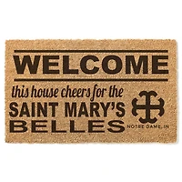 Saint Mary's Belles 18" x 30" Welcome Doormat