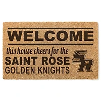 Saint Rose Golden Knights 18" x 30" Welcome Doormat