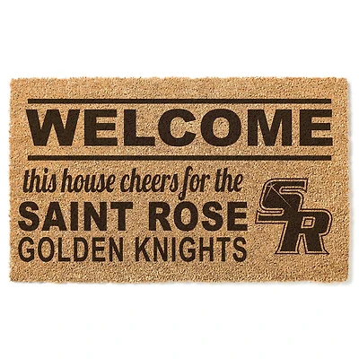 Saint Rose Golden Knights 18" x 30" Welcome Doormat