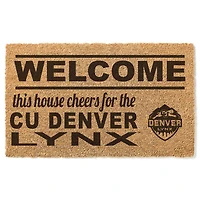 CU Denver Lynx 18" x 30" Welcome Doormat